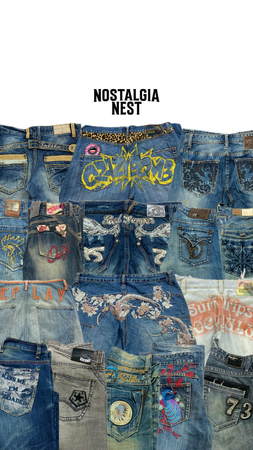 Jeans Hip Hop Y2K pour femmes