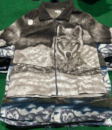 Animal printed Fleece Jackets 25 Pieces