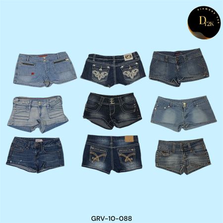 Y2K Street Style Mini Shorts – A Wardrobe Staple (GRV-10-088)