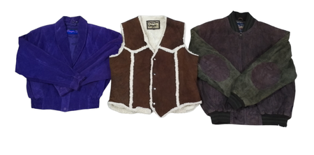 Articles en daim Mix - 10 pcs - 16/10/24