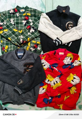 80年代 90年代 タッチボタンジャケット