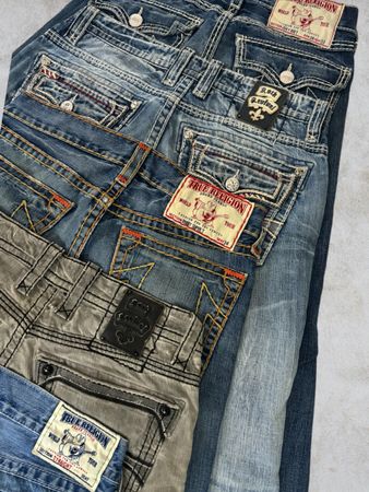 Jeans Rock Revival True Religion pour hommes 20 pièces (A96)