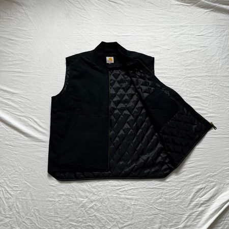 Vintage Carhartt Rework Style Black Gilets - MOQ 20 pcs #12725