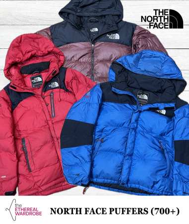 North Face Puffer Jackets 700+ Fill series with nuptse