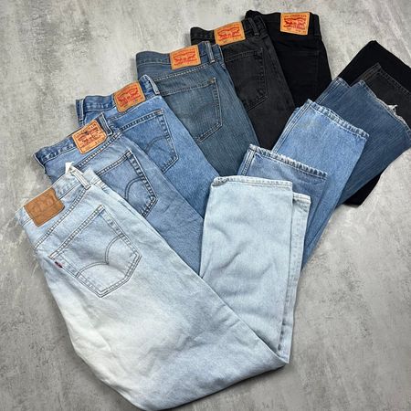 Levis Jeans Baggy/straight all models and all colors 20 pieces