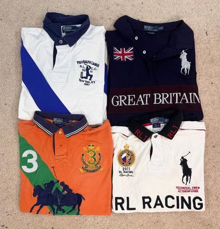 VV62 Ralph Lauren Big Pony Polo T-Shirts 25 PCs | Vintage