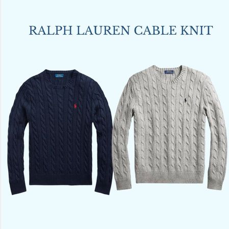 Pré-commandez maintenant Ralph Lauren en tricot torsadé - 25 pièces