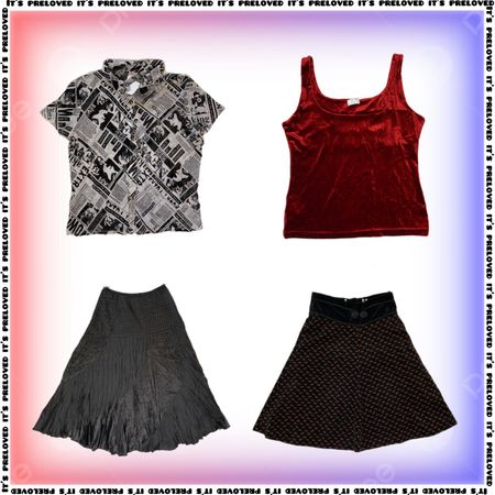 Winter Coords Skirts and Tops Mix (SS-799)