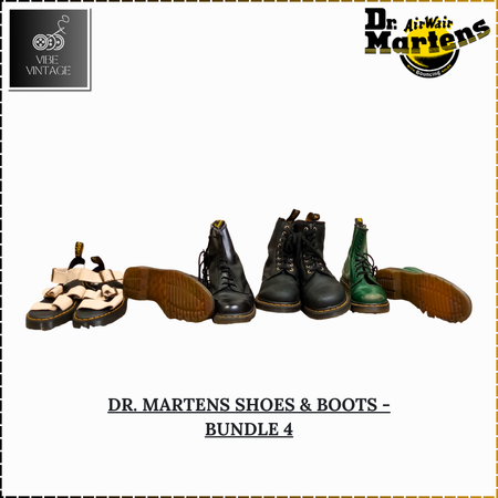 DR. MARTENS SHOES & BOOTS - 10 PCS (BUNDLE 4)