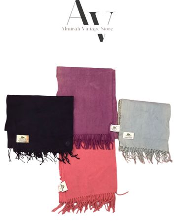 Lacoste Schals 10 Stück