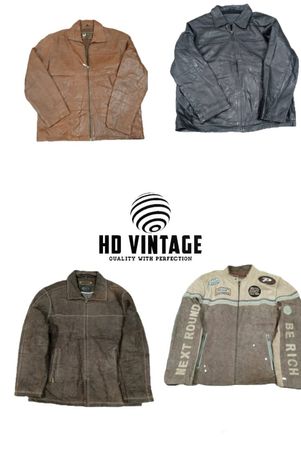HD444 Premium Leather Jackets - 8 pcs