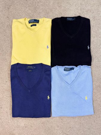 #VV98 Ralph Lauren Pulls en V 15 PCs