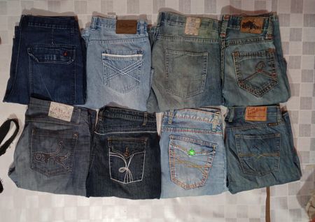 Id 115 Zara baggy and other mix brands total 15 pieces