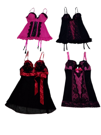 Y2k romantische BH-Tops - 18 Stück - 31/10/24