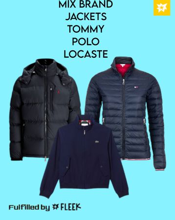 Mixed Branded Jackets Polo/Tommy/Lacoste