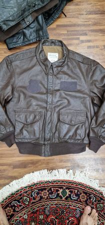 Mens french/swedish/usa vintage leather jackets
