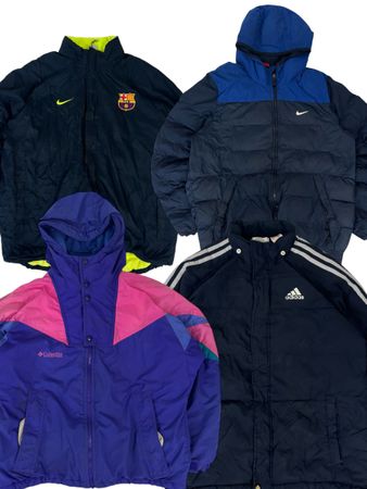 Branded Heavy Windbreaker /Puffer Jacket 20 Pcs (B21)