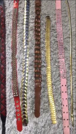 Beautiful belts in good condition