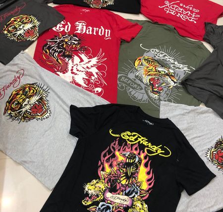 ED Hardy Unisex T shirts Brand new-Leftover/deadstock-50 pieces