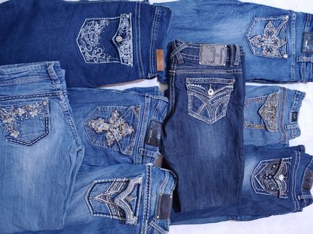 TAV#34 Mix Brand Ladies Fashion Flare jeans bootcut -  12 pcs