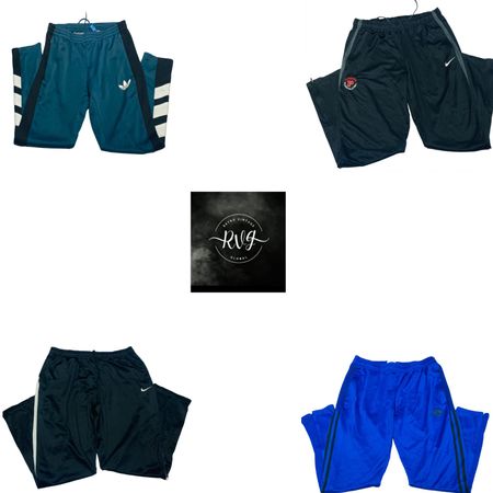 Men's vintage nike adidas track pants - 15 pcs