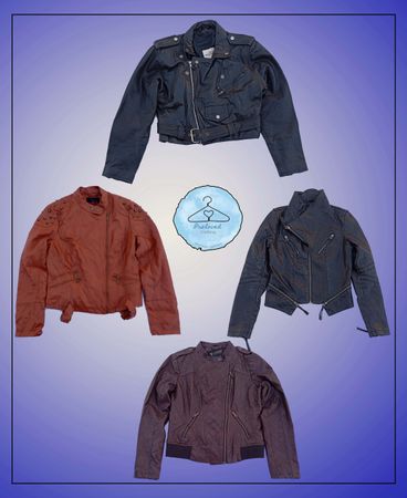 Y2K Structured Leather Jackets