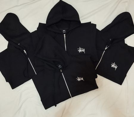 Reworked Style Stussy Zipper Hoodies