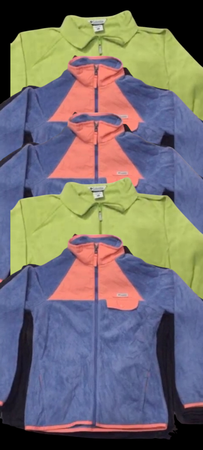 Vestes Columbia 10 pcs