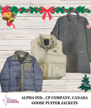 Alpha Industries, CP Company & Canada Goose Daunenjacken