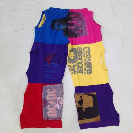 CR2787 Pantalons à trou de cou recyclé - 11 pièces