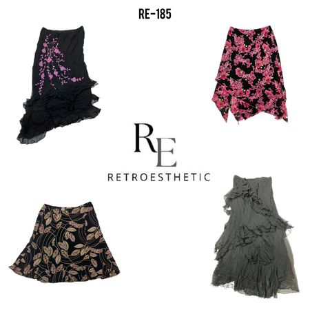 Jupes d'été Y2K Grunge Fairy Core (RE-185)