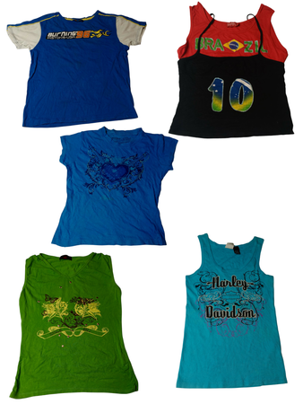 Y2K Graphic Babe Tees (Ts-144)