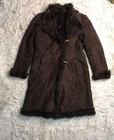 Y2k fur afghan coats
