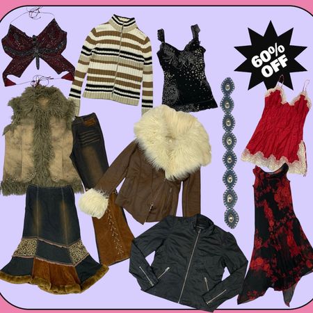 Mélange Rétro Y2K 45KG BALLE – Styles Vintage Indispensables