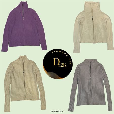 Y2K-inspirierter Doppel-Reißverschluss-Crop-Top - Kühn & Stylisch (GRF-11-004)