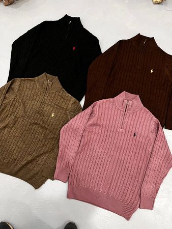 Ralph Lauren Quarter Zippers Factory Leftovers