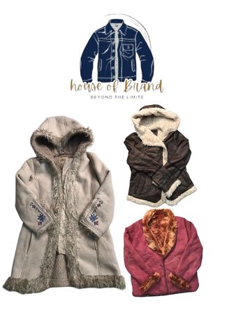 Casacos afegãos de pelúcia Y2k