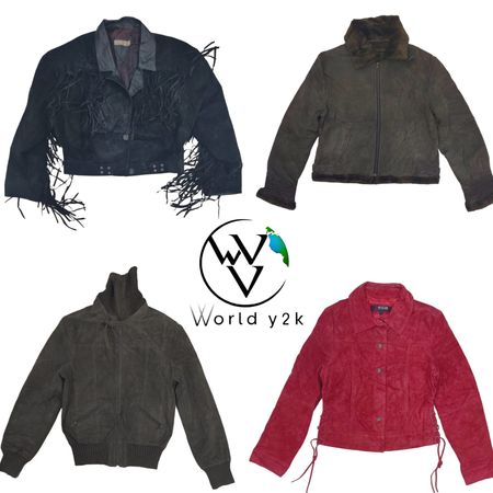 Jaquetas de camurça Y2K Mix