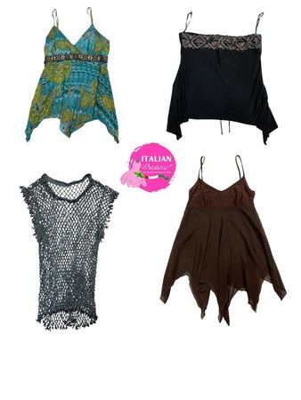 Y2K Fee Festliche Oberteile Mix