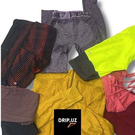 Lululemon, Gymshark, Alo, Beyond Yoga, Aerie Mix Abbigliamento da Ginnastica Donna K2311/R10