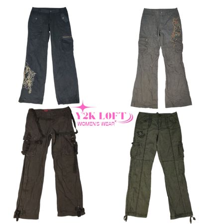Y2K Retro Classic Cargo Pants