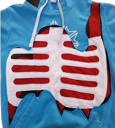 Mix stile felpe riciclate