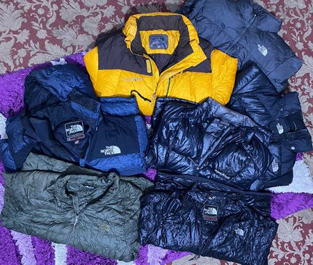 The North Face and MontBell jacket
