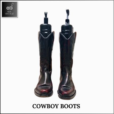 BOTTES DE COWBOY - 09 PCS