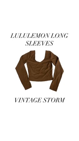 Lululemon Langarmshirts