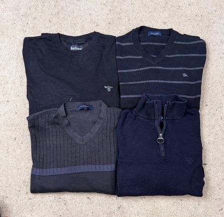 #VV348 Pulls Burberry & Barbour 15 PCS