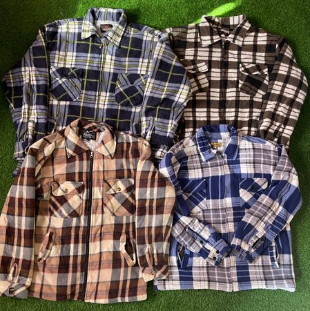 Flannel Shirts 18 pcs