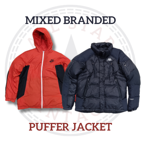 Mixed Branded Puffer