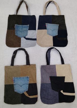 CR2912 Rework Levi's Corduroy Bags - 25 Pcs