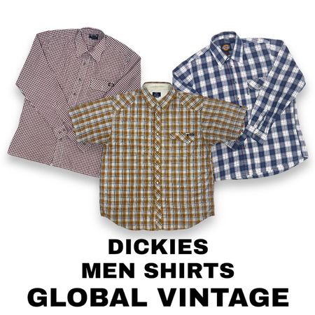 Chemises à boutons pour hommes Dickies - 10 pièces ( GV-109 )